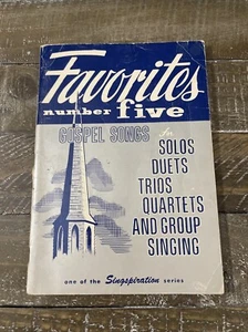 Favorites No 5 Song Book - Picture 1 of 4