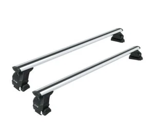 Für Skoda Octavia A7 Dachträgersystem Aluminium Querbalken silber 2013-2020 - Bild 1 von 6