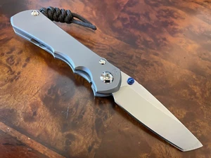 Chris Reeve Knives Small Inkosi Tanto MagnaCut Glass Blasted LEFT HAND SIN-1131 - Picture 1 of 3