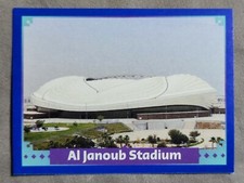 Al janoub Stadium panini 2002 quatar world cup sticker Blue parallel 