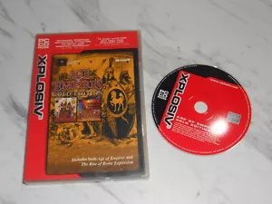 AGE OF EMPIRES 1 GOLD EDITION Pc XPL Inc Base Game + The Rise Of Rome Add-On K N - Picture 1 of 1