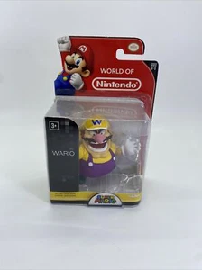 World Of Nintendo Wario Figure First Edition 2.5” Series 1-1 - 2014 Rare NEW - Picture 1 of 7