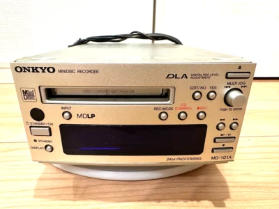 ONKYO MD-101A Mini Disc Player Deck Recorder - Image 1 of 4
