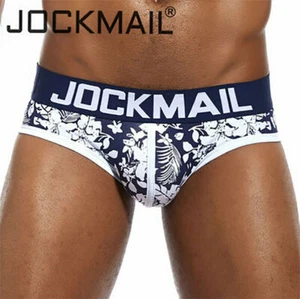 JOCKMAIL Herren Unterwäsche Baumwolle tailarme Slips Ausbuchtung Beutel Höschen Unterhose@ - Bild 1 von 10