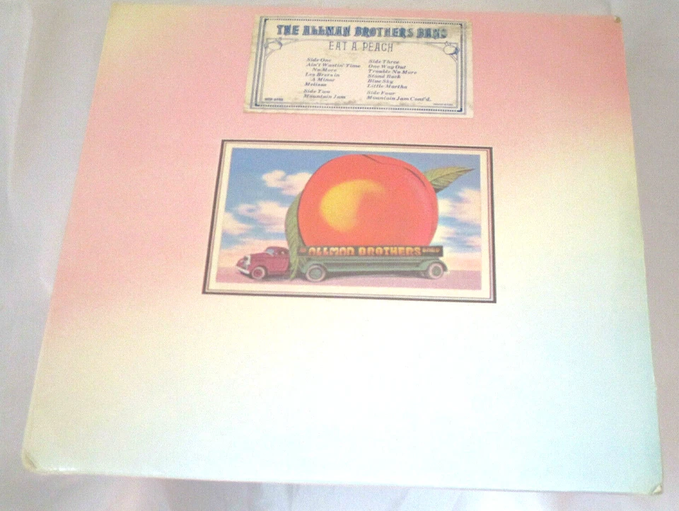 Allman Brothers Eat A Peach Sealed Vinyl Records LP Album USA 1972 Orig Hype Sti - Image 1 of 4