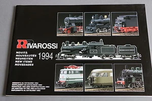 X541 RIVAROSSI Train catalogue 1994 42 pages 29,7*20,8 cm F + tarif 1994 - Picture 1 of 7