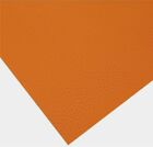 ROULEAU CUIR FAUX texture orange massif 12" x 55" 1064698 grand motif