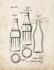 Coca-Cola Coke Bottle Design Patent Print Old Look Only A$43.75 on eBay
