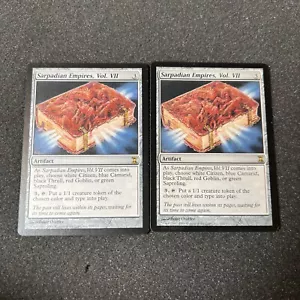 Sarpadian Empires Vol. VII Magic The Gathering Mtg Rare Time Spiral Card 2 - Picture 1 of 4