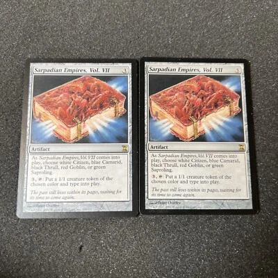 Sarpadian Empires Vol. VII Magic The Gathering Mtg Rare Time Spiral Card 2 - Image 1 of 4