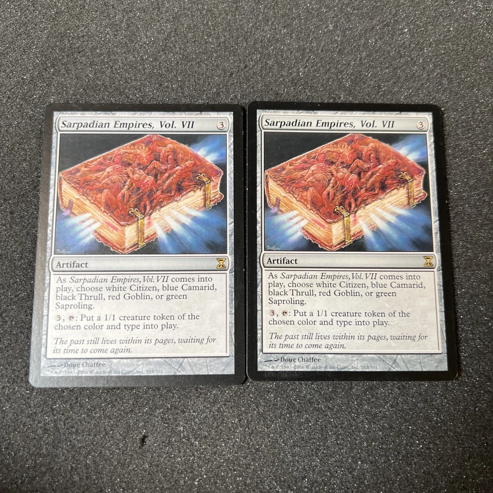 Sarpadian Empires Vol. VII Magic The Gathering Mtg Rare Time Spiral Card 2 - Image 1 of 4