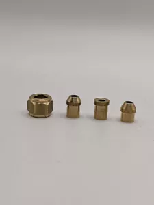 Tuercas y pezones de tubería 3/16 de máquina de vapor (5/16 x 32) - Imagen 1 de 8