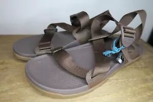 Chaco Z Cloud Classic Sandals Solid Brown Mens Size 9 M Brand New - Picture 1 of 9