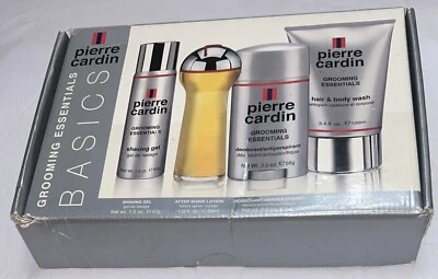 De colección Pierre Cardin BASICS Grooming Essentials Kit Nuevo en Caja Foto 1 de 4