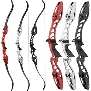 25" Archery Recurve Bow Riser F Interface Takedown Aluminum Shooting Hunting - Picture 1 of 19