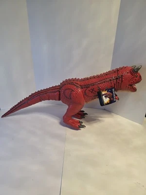 Carnotaurus Disney Dinoland Animal Kingdom plush Latex Dinosaur 36" New With Tag - Image 1 of 4