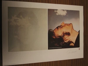 JOHN LENNON - PLATE/SIGNED - LIMITED EDITION MUSEUM STYLE LITHOGRAPH "IMAGINE" - Picture 1 of 1