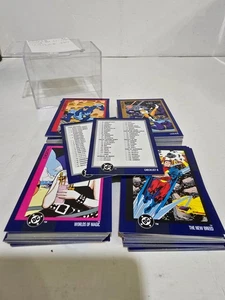 1993 SKYBOX DC Cosmic Teams Trading Card Base Set 1-150 COMPLETE - Picture 1 of 8