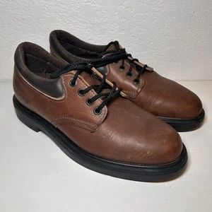 RED WING Moc Soft Toe Oxford Shoes SuperSole 105 Mens Sz 7 1/2 D USA Made Vtg - Picture 1 of 12