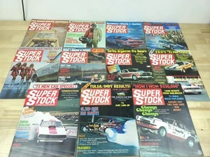 Lot Of 11 December 1972 Super Stock Drag Illustrated Magazine Racing - Picture 1 of 14