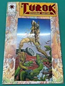 VINTAGE COMIC: 1993 - VALIANT - TUROK Dinosaur Hunter - No. 1 - Chromium Art - Picture 1 of 6