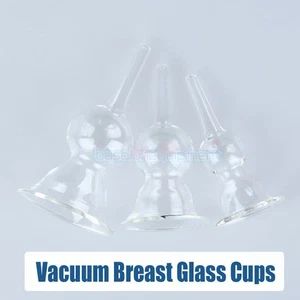 Taza de vidrio al vacío para senos de 3 tamaños diferentes para máquina de belleza para mejorar senos - Imagen 1 de 12