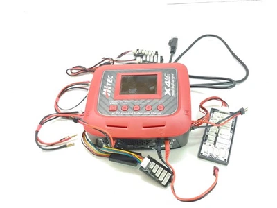 Hitec X4 AC Pro Four Port AC/DC Multicharger HRC44254 6S/10A/200W AC, 300W DC - Image 1 of 4