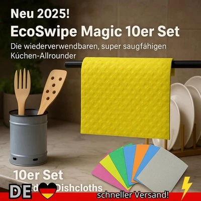 EcoSwipe Magic Set of 10 - Reusable Kitchen All-Rounder - Image 1 of 4