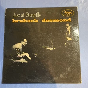 Vintage Dave Brubeck Quarter Desmond Fantasy Compilation RED VINYL - Picture 1 of 3