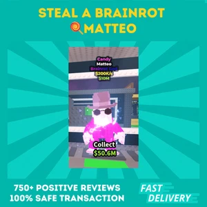 Steal a Brainrot ✅ 🍭Matteo - Bild 1 von 1