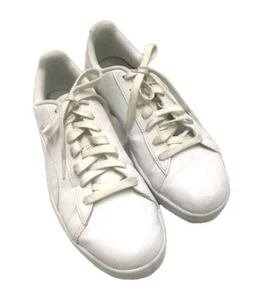 Puma Smash Mens Trainers Low Top Sneakers UK Size 6 Casual Classic White Lace Up - Picture 1 of 14