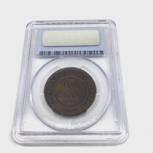 1925 PCGS graded XF40 Australian Penny - Key Date 6 PEARLS - Bild 1 von 10