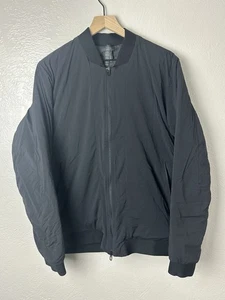 Lululemon Jacket Men's L Black Goose Down 700 Fill Bomber Primaloft Puffer - Picture 1 of 7