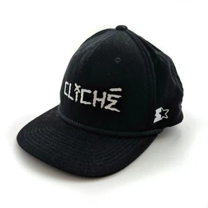 Cliche Skateboards Cap schwarz Starter Cord Snapback verstellbar - Bild 1 von 6