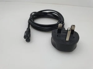 For Sony HT-S400 Soundbar Mains Power Cable AC Power lead Cord 2m UK Wall Plug - Afbeelding 1 van 5