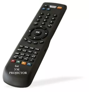 Remote Control for 3M Projector Models:  MP8640 - Picture 1 of 4