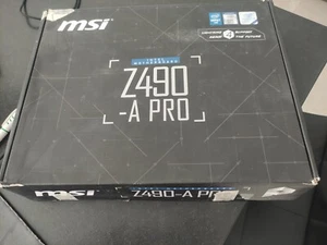 MSI Z490-A PRO - Carte mère ATX -- HS ( Q9) - Photo 1/4