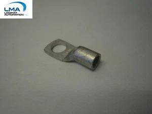 BURNDY YA-AN4 COMPRESSION TERMINAL LUG 1-HOLE 3/8" BORE LOT OF 10 ***NEW - Imagen 1 de 3