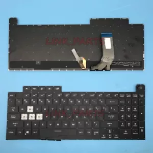 Tastiera inglese per ASUS ROG Strix G17 G712 G712LWS G712LV G712LU RGB retroilluminata - Foto 1 di 3