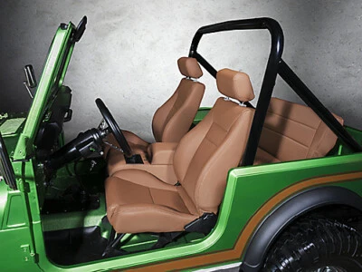 Sportsitz vorne Braun links + rechts Sitz Seat spice Jeep CJ 76-86 - Bild 1 von 4