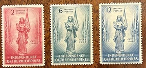 Philippines: 1946. Complete set of 3 MNH, SC#500-502. #SB-3223 - Picture 1 of 2