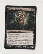 Clinging Darkness - Ravnica: City of Guilds - Foil