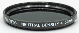 Bilora Filter Neutral Density 4 - grau - ND 4 - 52mm -  - Bild 1 von 1