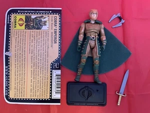 GI Joe Serpentor Comic Series Complete RAH 25th 1/18 Figure Loose Cut File Card - Picture 1 of 1