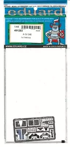 Eduard A-1H Skyraider Photo Etch Details 1/48 49 1283 For Tamiya Kit ST DO - Picture 1 of 2