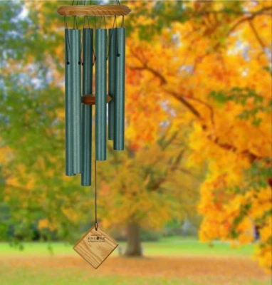WOODSTOCK CHIMES ENCORE COLLECTION - CHIMES OF PLUTO -  VERDIGRIS - DCV27 - Image 1 of 4