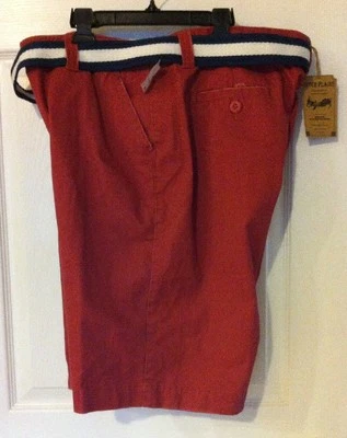 DITCH PLAINS  MENS SHORTS SIZE 36 NUNTUCKET RED   NWT MSRP: $48.50 - Image 1 of 4