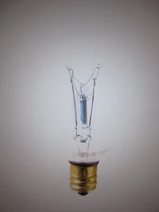 Bulbrite 25W Warm White Light G16.5 E12 Candelabra Screw Base Dimmable 75PK - Picture 1 of 5