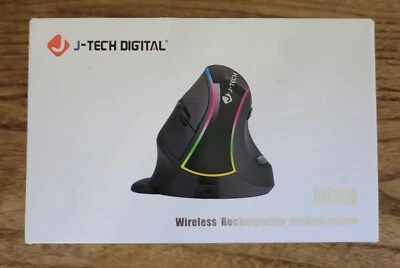 J-Tech Digital Ergonomic Mouse with Wireless Connection Removable Palm Rest - Image 1 of 2