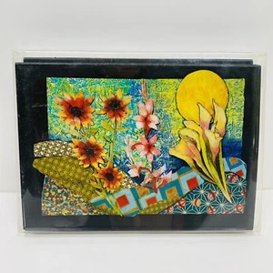 Patricia Wyatt Magical Botanicals 12 Blank Notecards and Envelopes 5x7 Art USA - Picture 1 of 5
